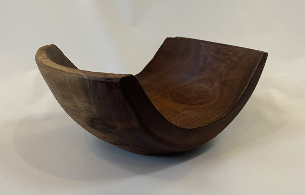 Handcrafted Walnut Bowl