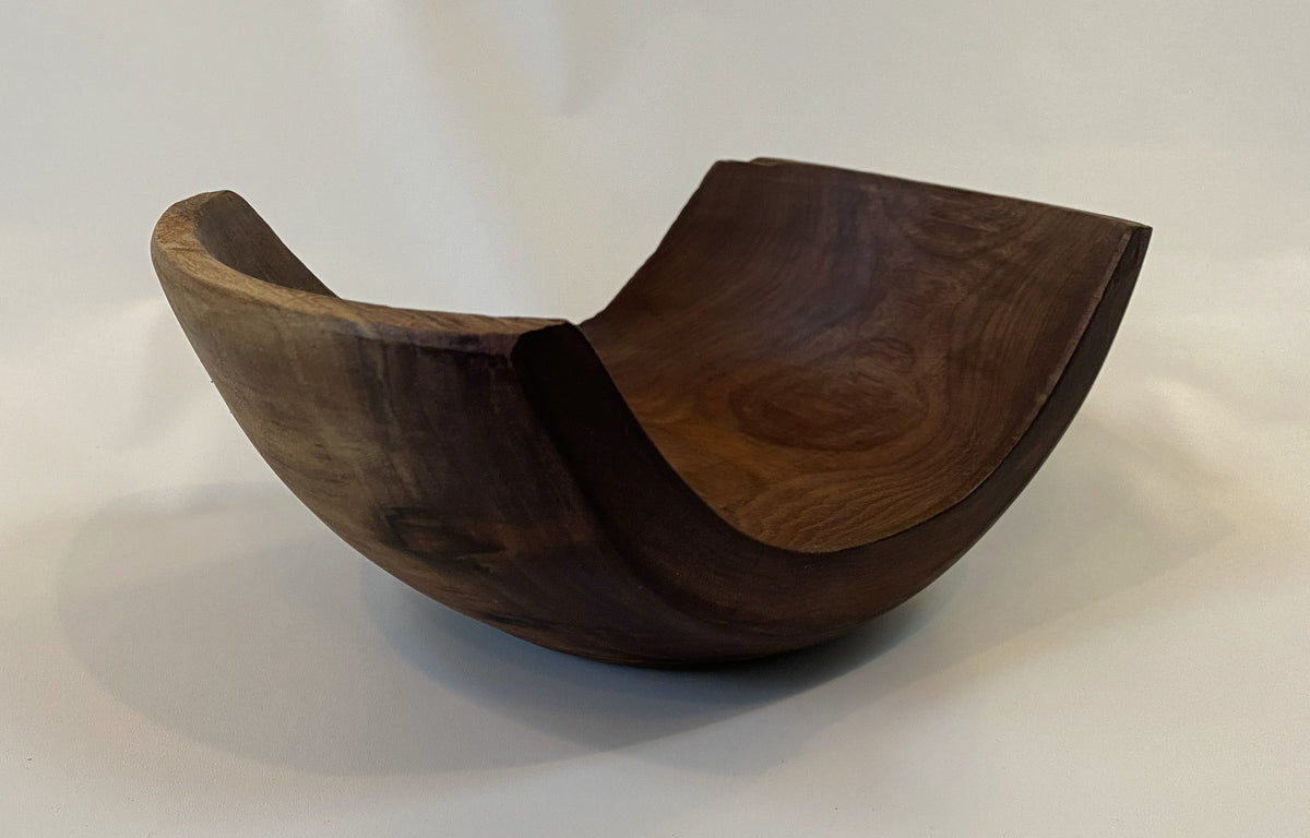 Handcrafted Walnut Bowl