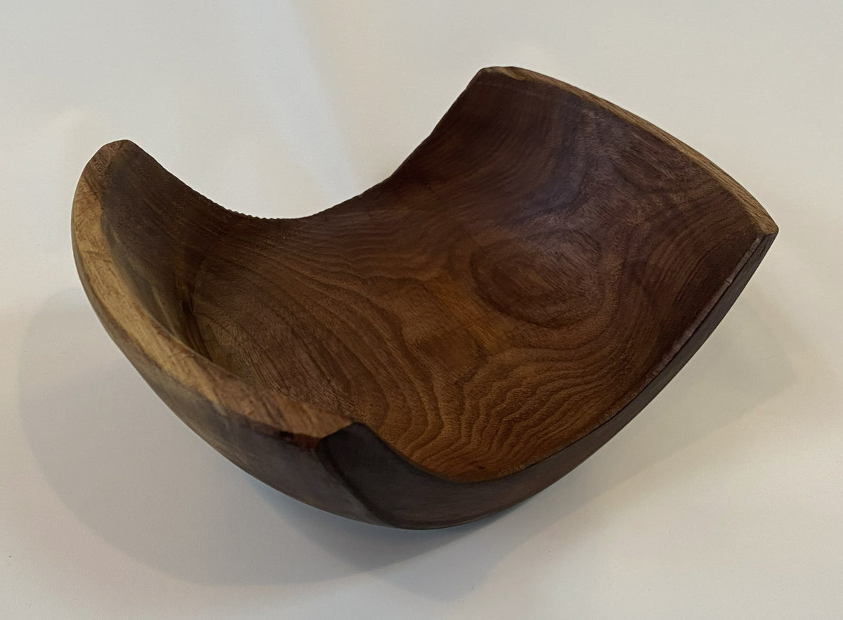 Handcrafted Walnut Bowl