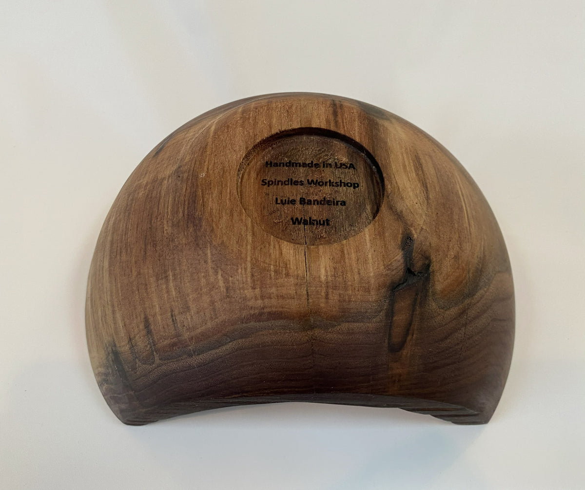 Handcrafted Walnut Bowl