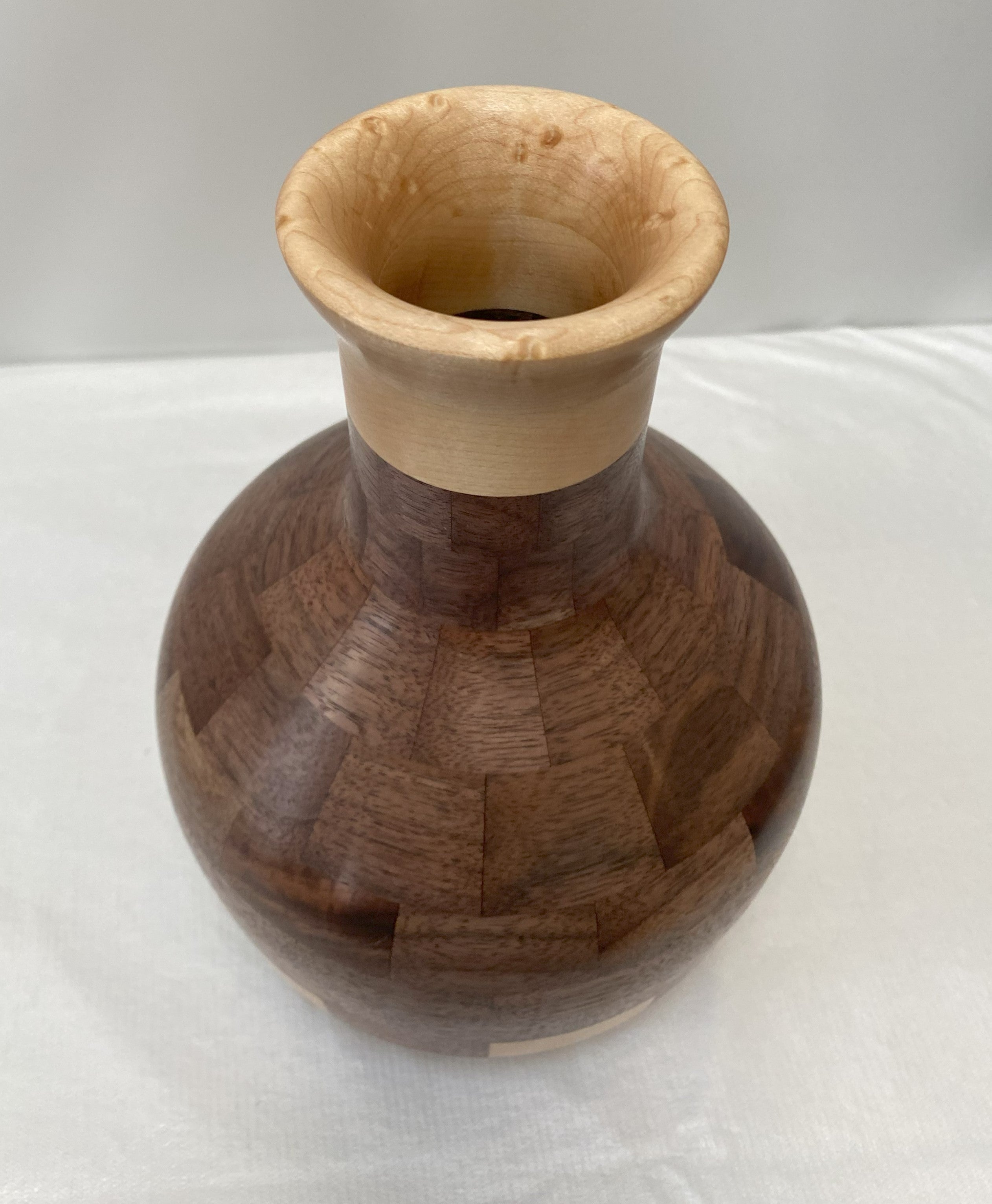Handcrafted Segmented Vase
