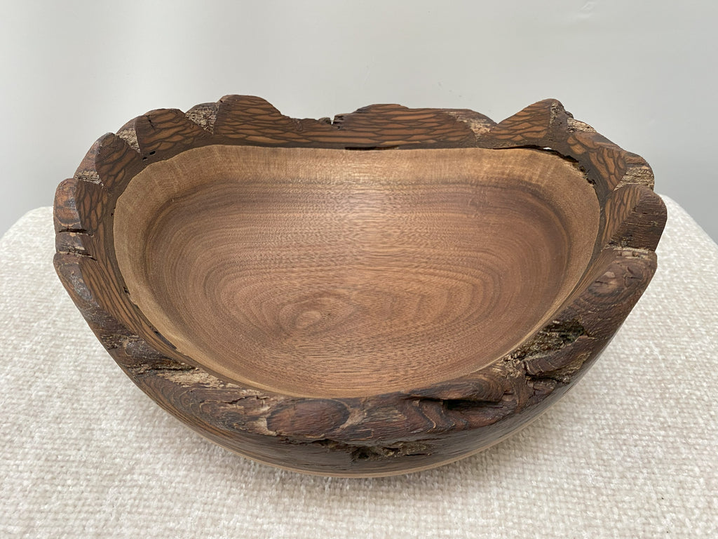 Handmade Live Edge Walnut Bowl