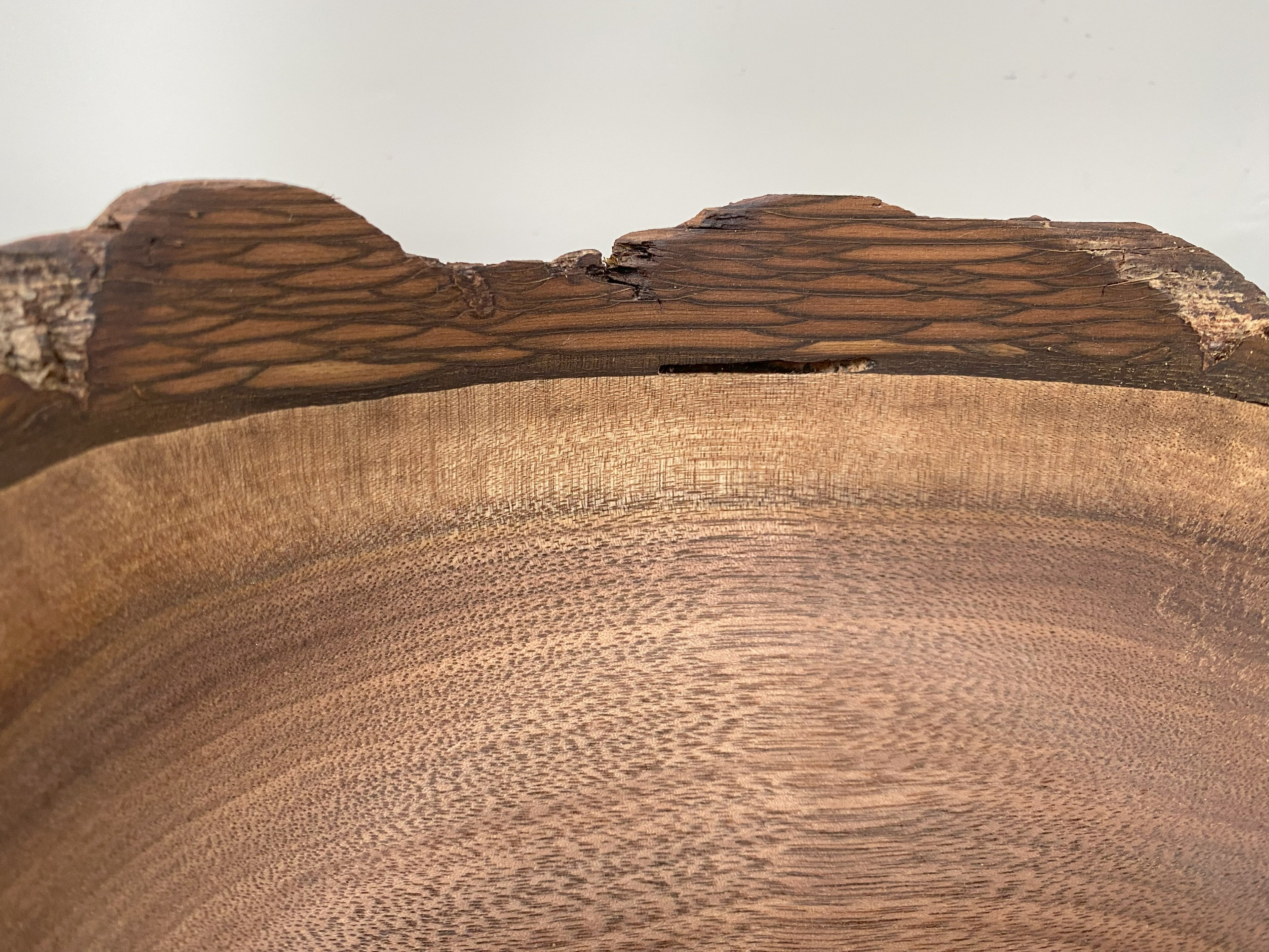 Handmade Live Edge Walnut Bowl
