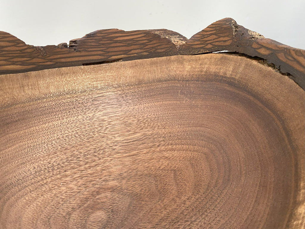 Handmade Live Edge Walnut Bowl