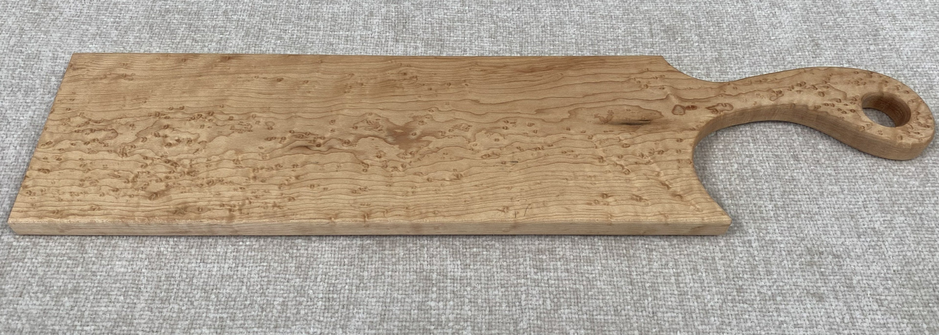 Handcrafted Charcuterie Board – Birdseye Maple