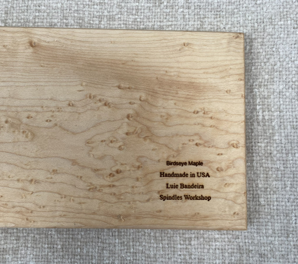 Handcrafted Charcuterie Board – Birdseye Maple