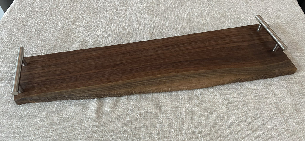 Handcrafted Walnut Charcuterie Board / Serving Tray