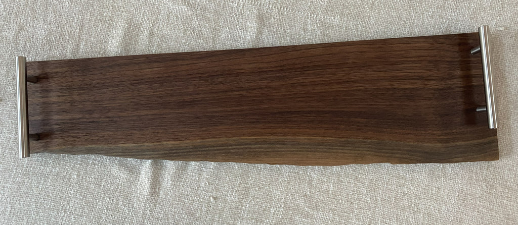 Handcrafted Walnut Charcuterie Board / Serving Tray