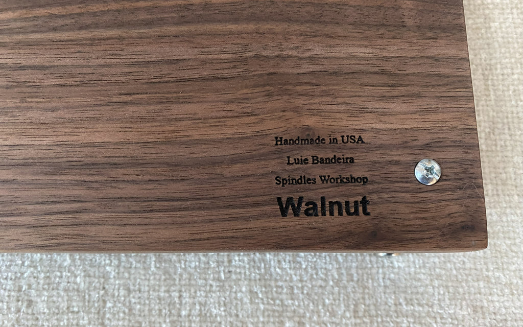 Handcrafted Walnut Charcuterie Board / Serving Tray