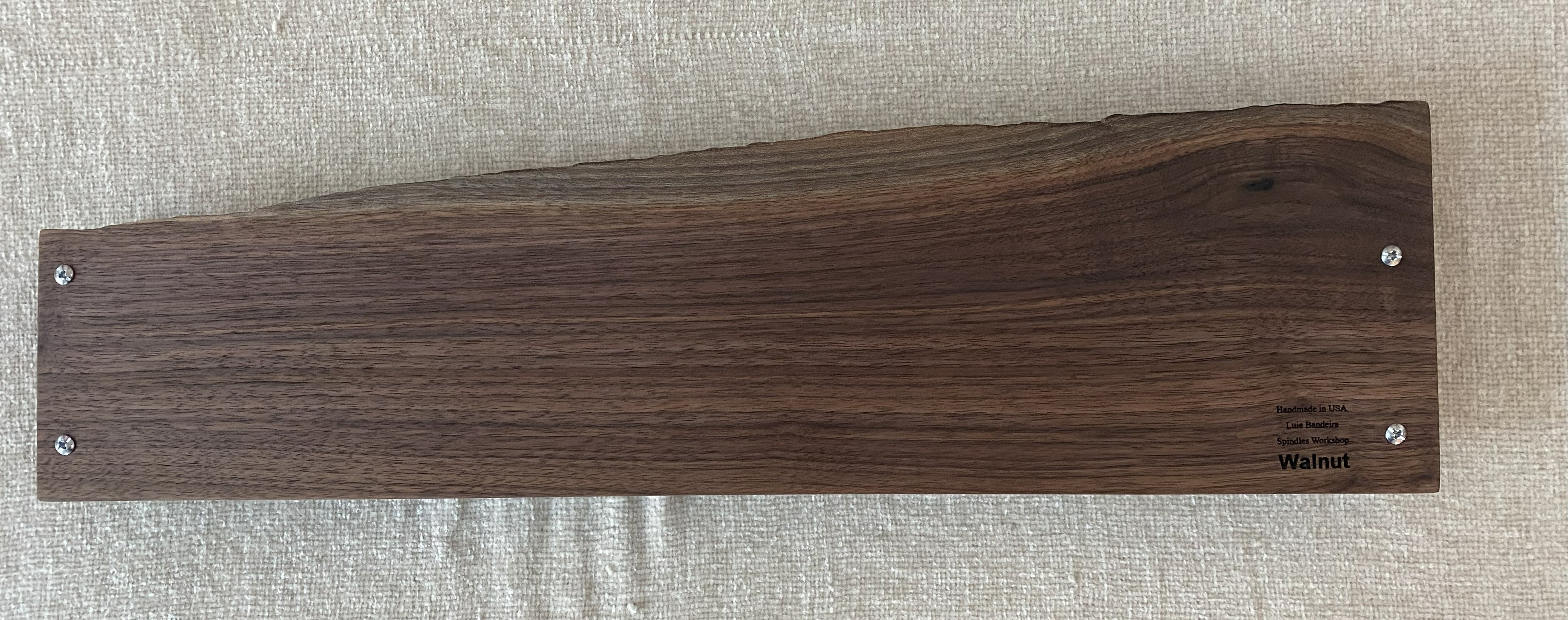 Handcrafted Walnut Charcuterie Board / Serving Tray