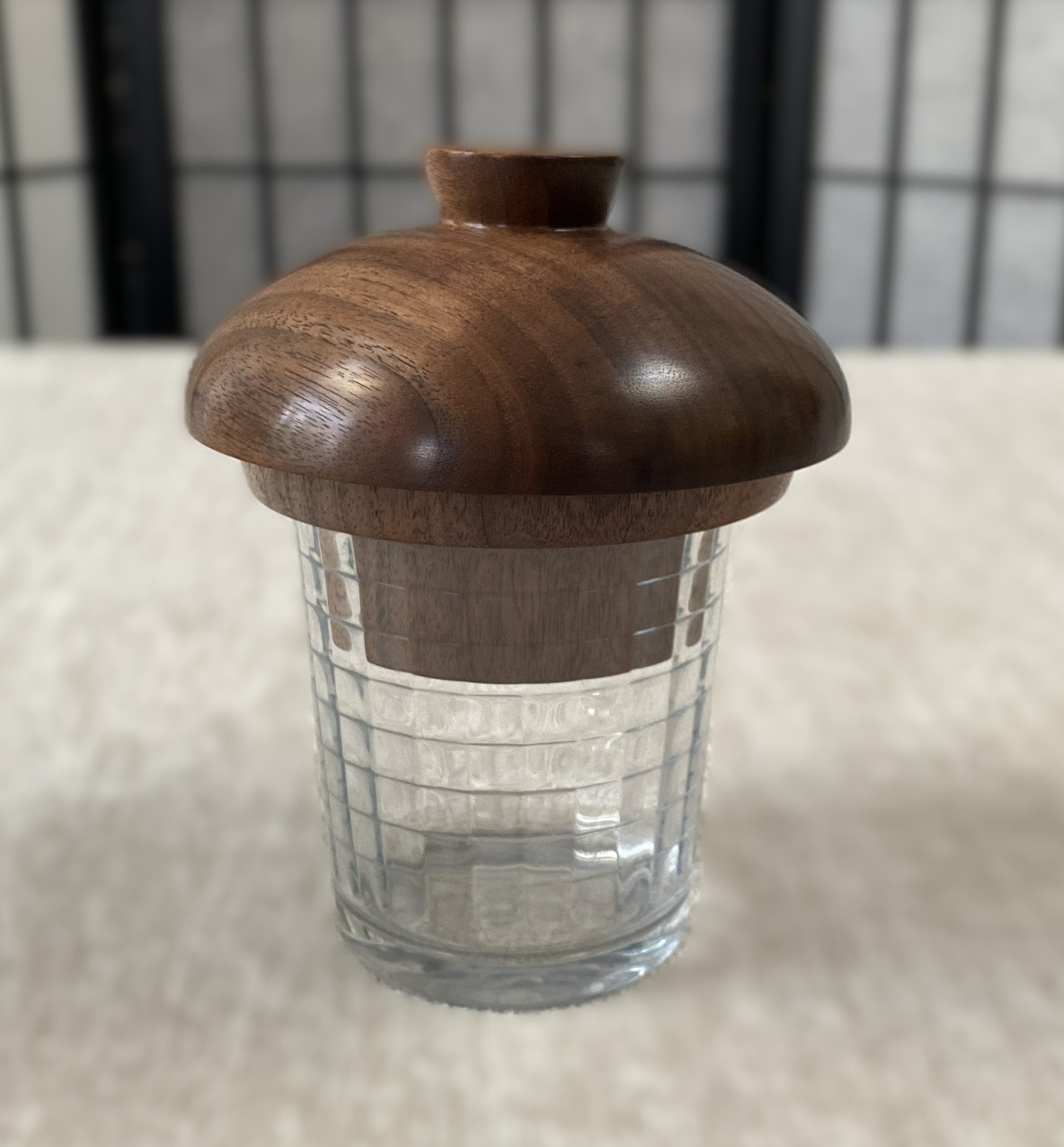 Handcrafted Walnut Whiskey Smoker