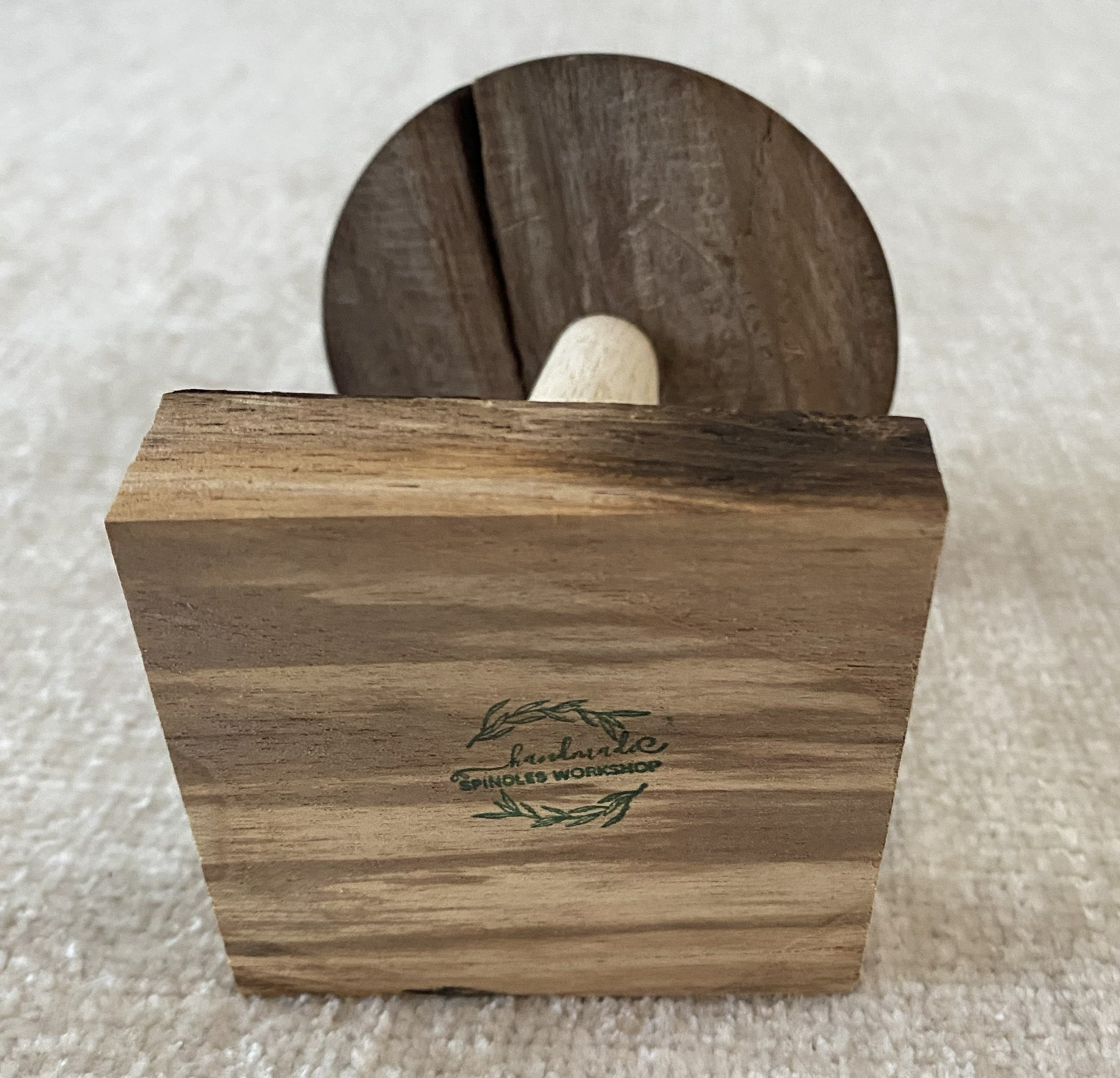 Handmade Walnut And Oak Mushroom