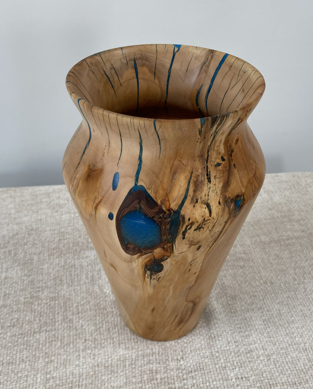 Blue River Willow – Handcrafted Corkscrew Willow Vase