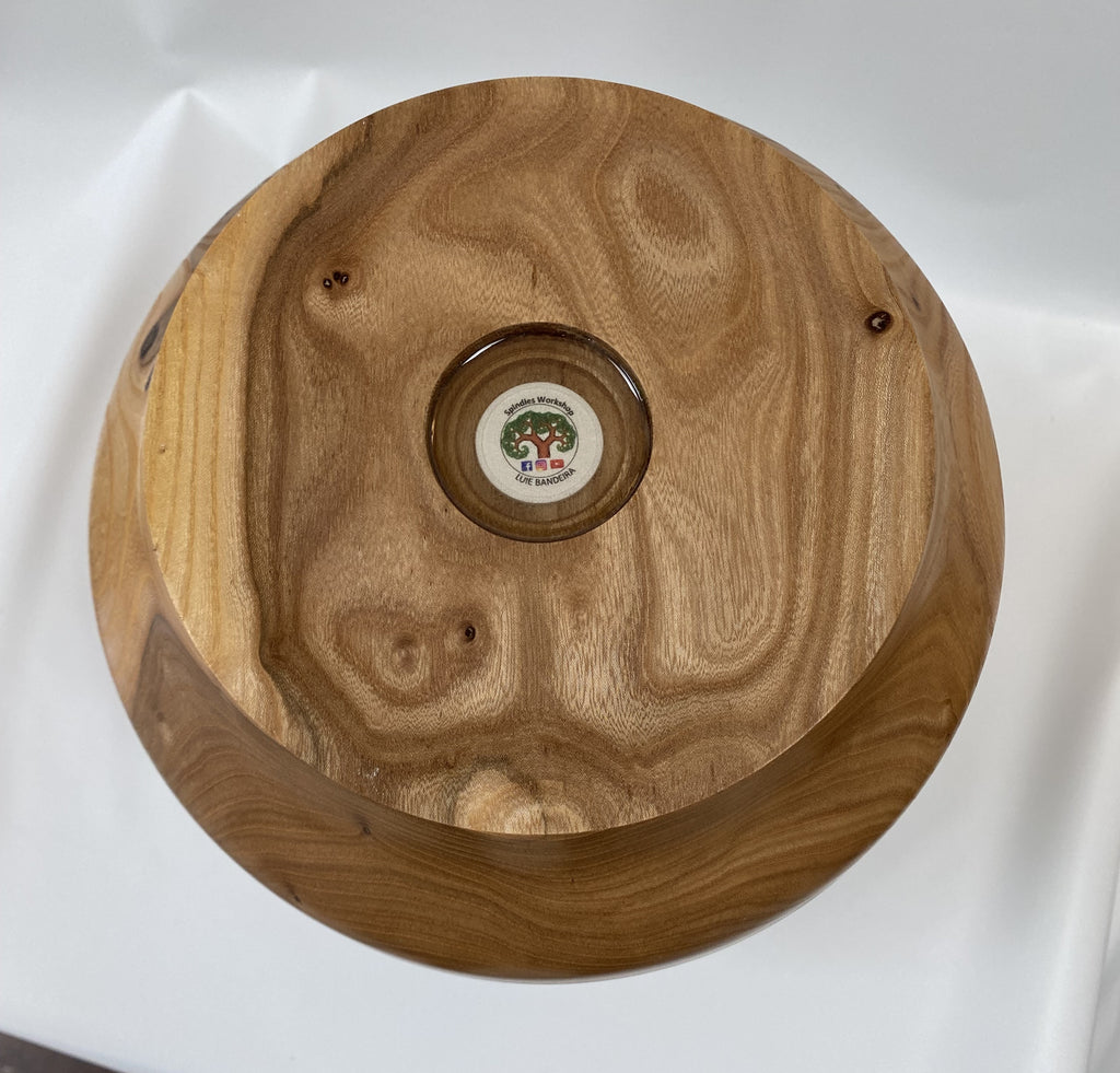 Handmade Segmented Bamboo, Ash, Maple, Walnut &amp; Purple Heart Vase