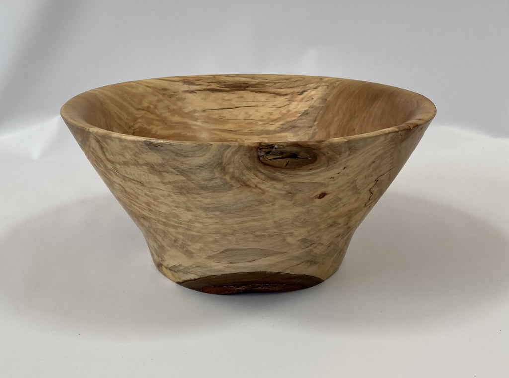 Handmade Spalted Maple Bowl – Food Safe Finish