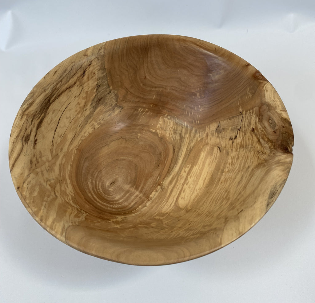 Handmade Spalted Maple Bowl – Food Safe Finish