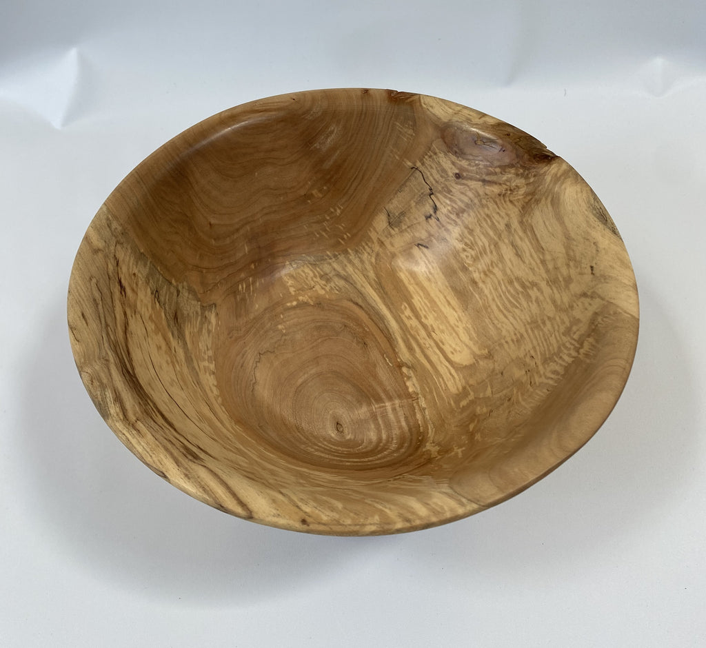 Handmade Spalted Maple Bowl – Food Safe Finish