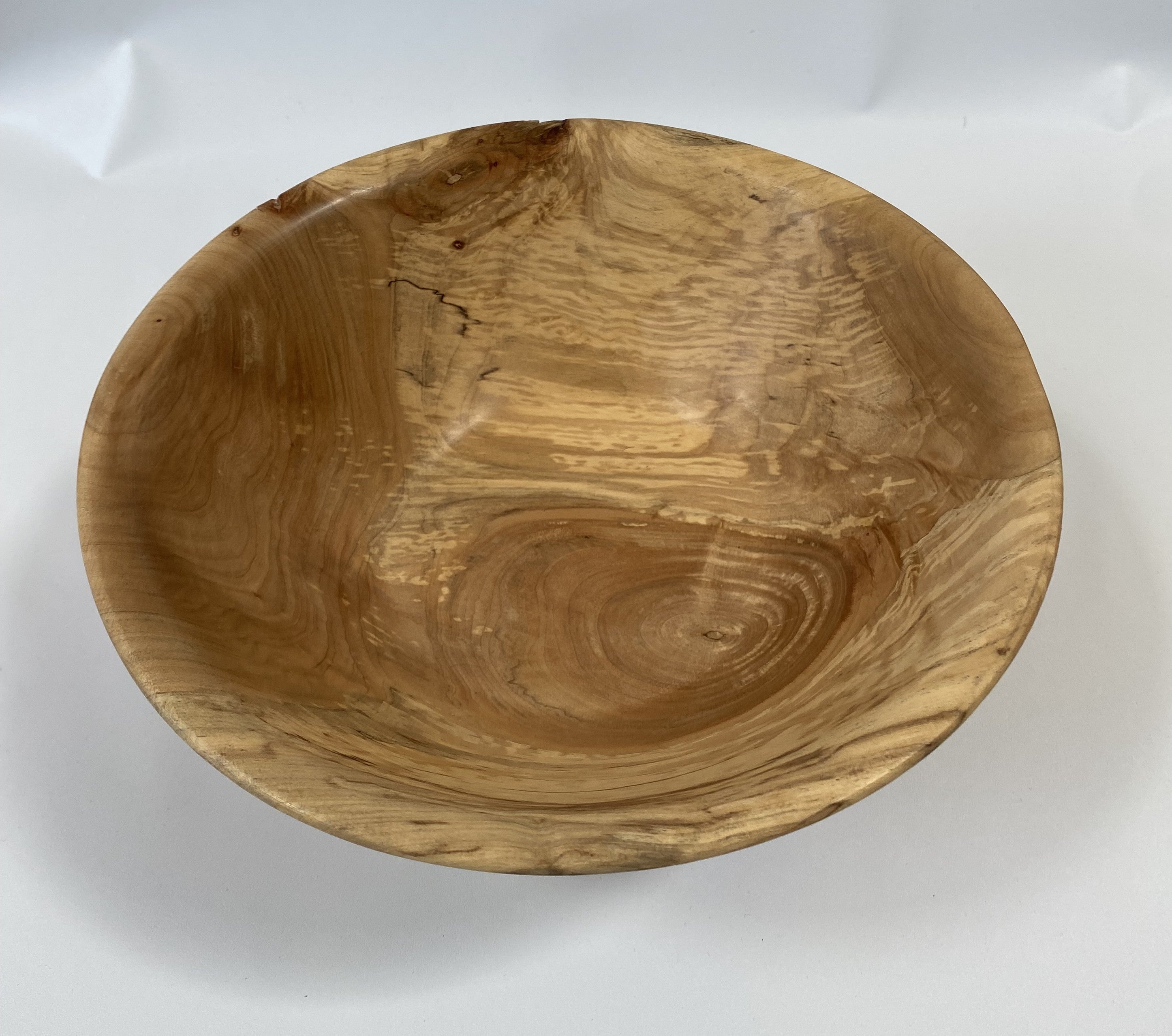 Handmade Spalted Maple Bowl – Food Safe Finish